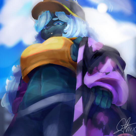 Projeto pessoal com personagem original criada do 0