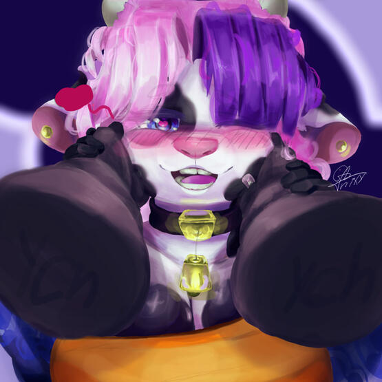 Personal project with my original character (Mimosa)
